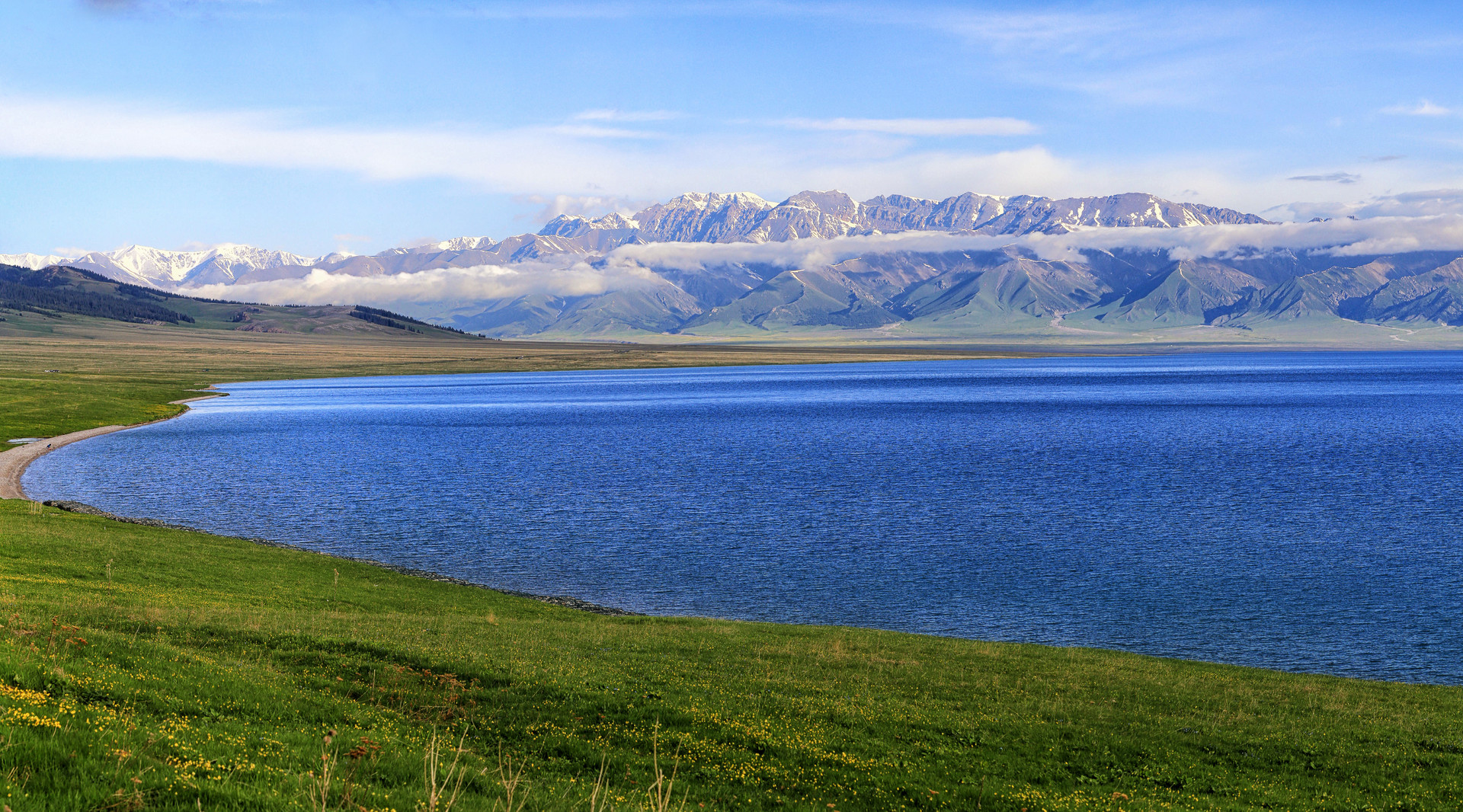 賽里木湖風(fēng)光封面圖