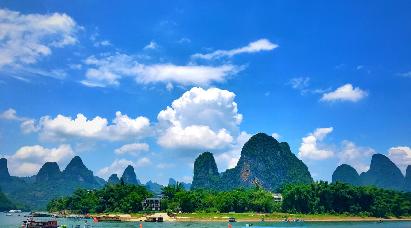 【小資純玩】<大漓江四星船、印象·劉三姐 、銀子巖 、古東瀑布 、網(wǎng)紅熱氣球>四天高鐵團(tuán) >