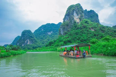 景點(diǎn)：竹筏