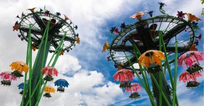 景點(diǎn)：長隆雨林升降塔